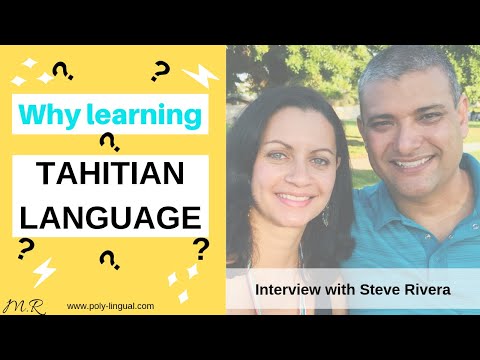 Why learning Tahitian language?
