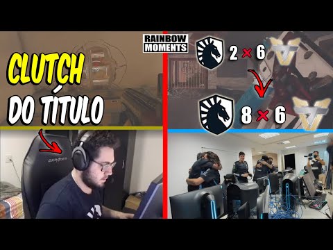 COMEBACK ABSURDO DA LIQUID, PALUH GANHANDO O CLUTCH DO TÍTULO E MAIS - MELHORES MOMENTOS ELITE SIX
