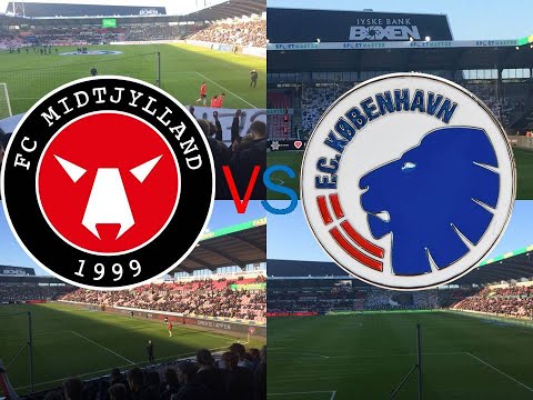 Mesterskabsslutspillet Fc Midtjylland vs Fc København