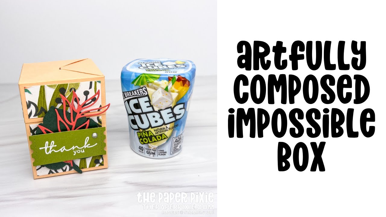 Artfully Composed Impossible Gift Box Tutorial