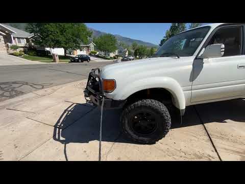 How to Repair Your Crappy Bent ARB Bumper (Emotional). LOL #ARB #landcruiser #fj80 #winch