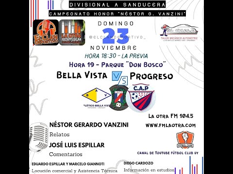 ⚽ HURACAN VS BELLA VISTA EN VIVO ⚽ DIVISIONAL A SANDUCERA 2025- Fútbol Club