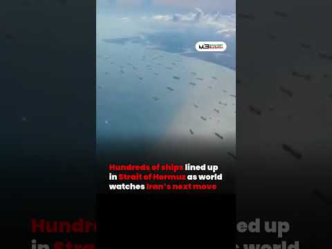 Ships Pile Up in Strait of Hormuz Amid Iran Tensions