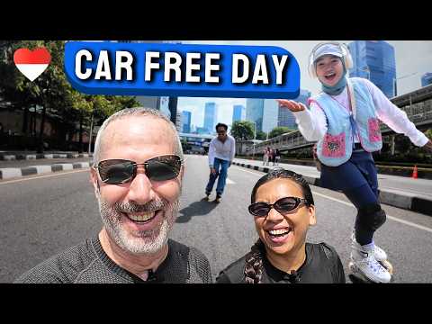 Why Jakarta LOVES Car Free Day 🇮🇩 (I Didn't Expect This)