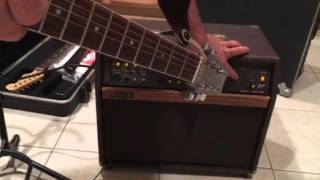 Video thumbnail for Crate CA-125D Amp Yellow Ledbetter Intro Led Zeppelin John Mayer Samples by Marklar1 (Marklar1)