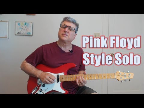 Pink Floyd Style Solo (Guitar lesson with TAB)