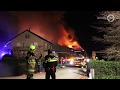 Grote schade na brand in Beesd