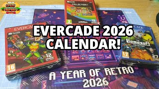 EVERCADE CALENDAR 2026!