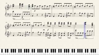 Download lagu Mozart, Symphony No. 40 in G minor, KV. 550. [Piano Tutorial   Sheets] mp3