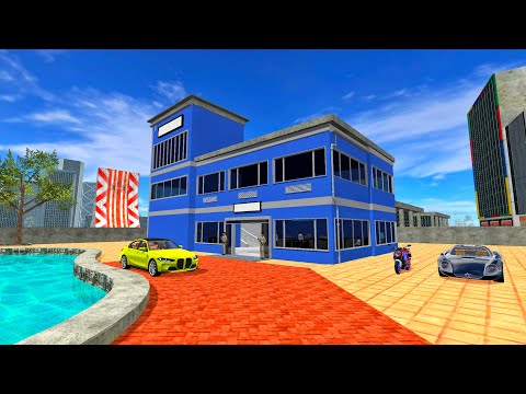 Police Station in Franklin House - INDIAN BIKES DRIVING 3D