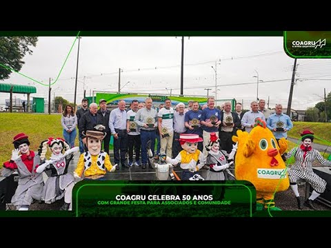 Coagru celebra 50 anos - Confira todos os momentos