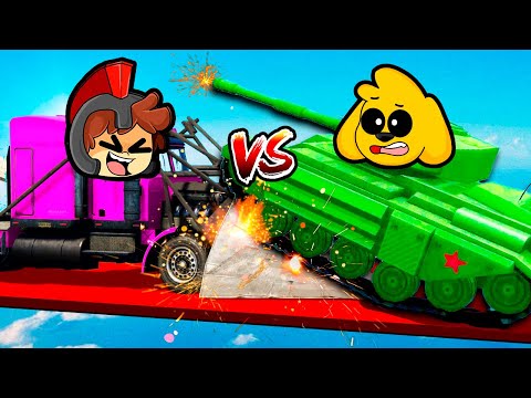 ¡CHOCAMOS los AUTOS MÁS PODEROSOS! 😱💥 ¡CARRERA IMPOSIBLE CARA A CARA! 🚔 MIKECRACK en GTA 5 #21