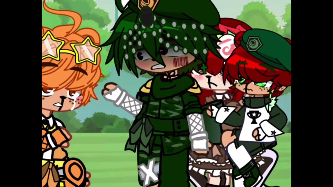 If disco bear proposed to Flaky(HTF)(FlippyxFlaky)(💚❤️)