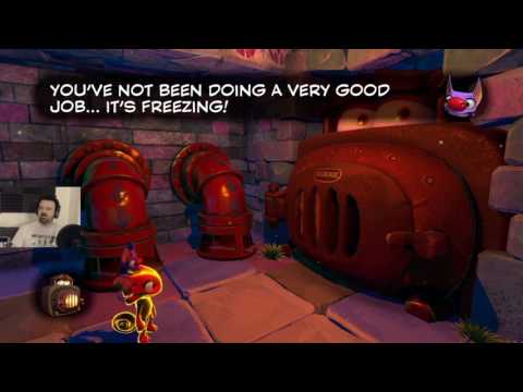 Yooka-Laylee playthrough pt29 - RUUUN!/Brrreeze Blok Boss