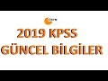 2019 KPSS Güncel Bilgiler Tamamı