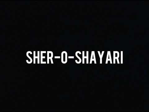 Sher-o-shayari by anchor Bhavna