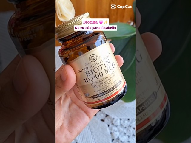 Vídeo relacionado con Solgar Biotina | Cuidado y Brillo del Cabello | 100 Comprimidos