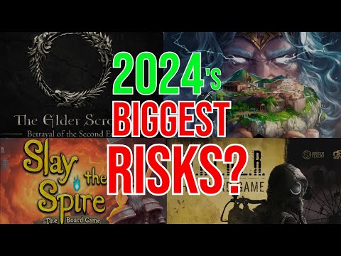 The 10 Biggest ??? Kickstarter/Gamefound Board Games of 2024 (HOW GOOD WILL THEY BE?)