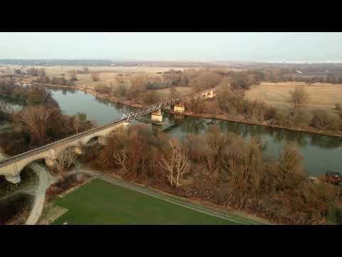 2022 03 19  - 3 bridges - Chuck Norris, Marchegg railway bridge, Vysomarch