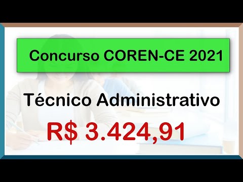 Concurso COREN CE 2021 - Apostila Específica Técnico Administrativo