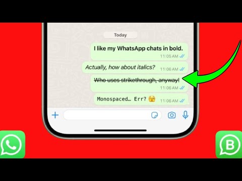 How to Strikethrough text in Whatsapp - Full Guide
