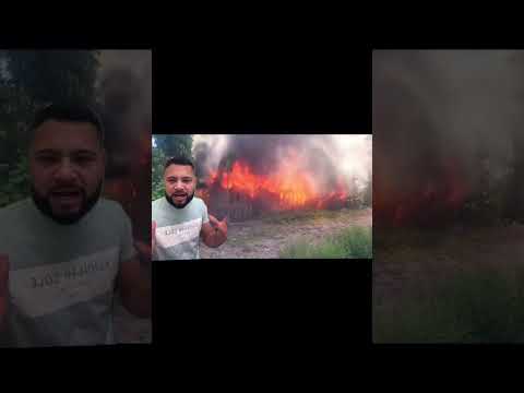 Incendio vivienda en San Sebastian de Yali Jinotega Nicaragua