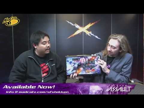 Street Fighter X Tekken Products by Mad Catz - Preview Unboxing On Cross Assault