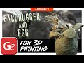 Facehugger Egg 3D Printing Figurine Assembly By Gambody