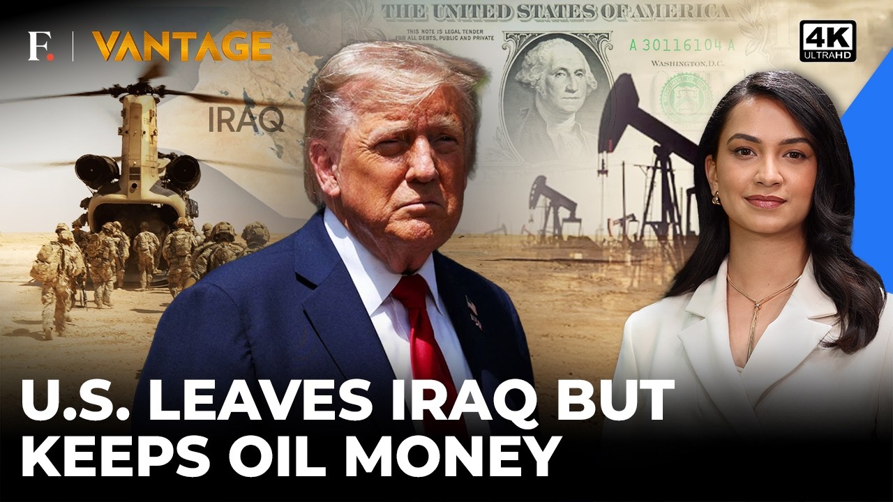 US Troops Out Of Iraq, But Trump Keeps This Secret Weapon; ‘Oil Money...’ | Vantage on Firstpost