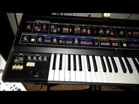 Roland Jupiter 6 - one song - one synth