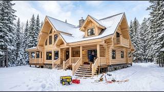 Men Build a Stunning Luxury Modern House | Start to Finish 20-Minute Timelapse @slothconstruction