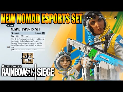 Nomad Esports Set Bundle - Rainbow Six Siege