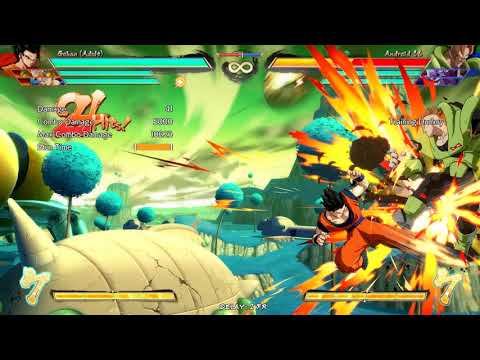 DBFZ S3.5 random adult gohan lvl 7 corner combo