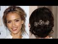 How to Create a Romantic, Loose Updo 