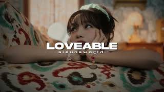 Cover art for loveable (sped up / nightcore)