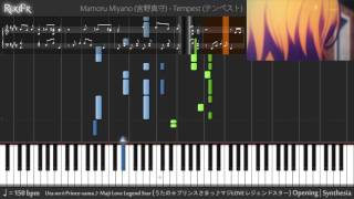 Uta no☆Prince-sama♪ Maji Love Legend Star Opening - Tempest (Synthesia)