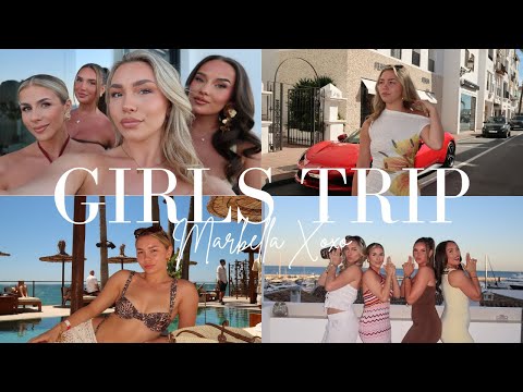 COME ON A GIRLS TRIP WITH ME | Marbella Nights out & Beach club Antics xoxo