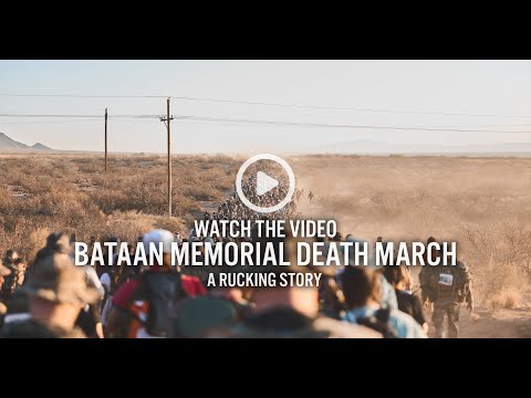 Bataan Memorial Death March: A Rucking Story