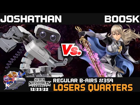 Regular Bairs #359 - SSBU - Losers Quarters - Joshathan vs. boosk