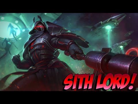 THE NEWEST DARK LORD CHAAC SITH SKIN IS AWESOME! STAR WARS! - Masters Ranked Duel - SMITE