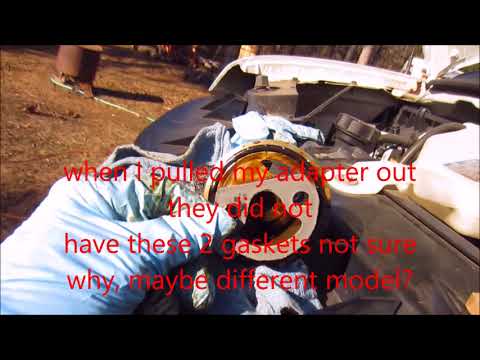 4.3 Liter Oil Filter Adapter Repair