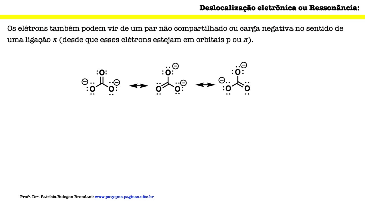 Deslocalização Eletrônica: Introdução