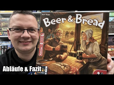 Beer & Bread (Pegasus Spiele) - 2-Personen-Spiel ab 10 Jahren rund um Bier und Brot