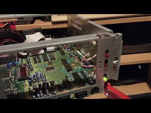 Sharp X68000 Pro - PicoPSU repair complete