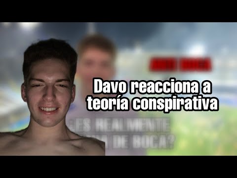 DAVO REACCIONA A "DAVO XENEIZE ES HINCHA DE RIVER TEORIA CONSPIRATIVA"