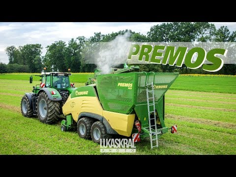 KRONE PREMOS 5000 with FENDT 1042 Vario [SOUND]