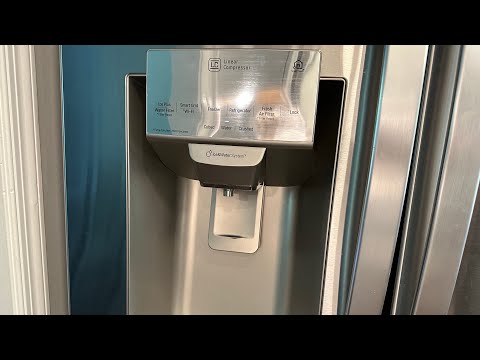 LG Refrigerator LMXS28626S water/ice dispenser micro switch