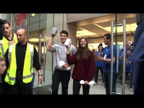 Ansturm auf das iPhone 5