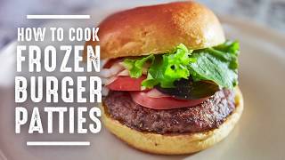 How to Cook Frozen Burger Patties