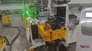 Automatic Loading And Unloading Tube Bending Machine With Robotic Arm 25CNC 5A 3S